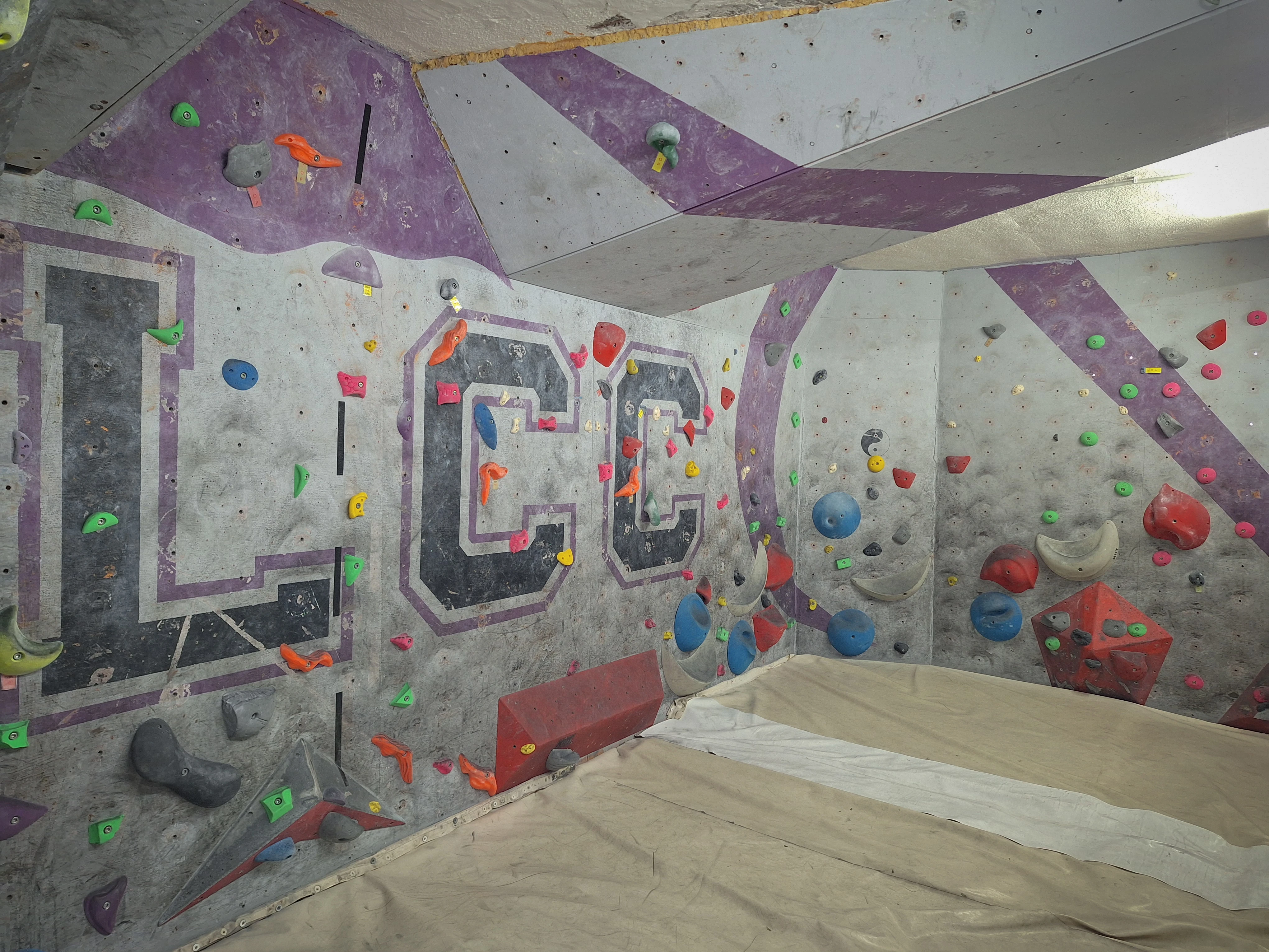 Limassol Climbing Club indoor wall